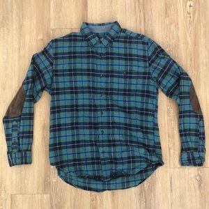 Long sleeve, button-down, plaid, wool Shirt